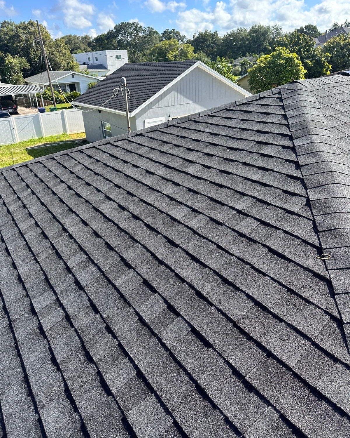 Re-roofed property by Emerald Edge